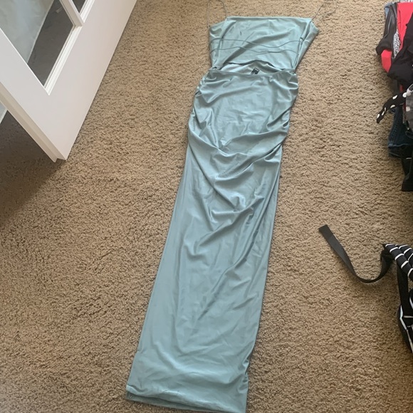 New Year’s Eve/formal Windsor Dress in slate gray/blue - Picture 4 of 10